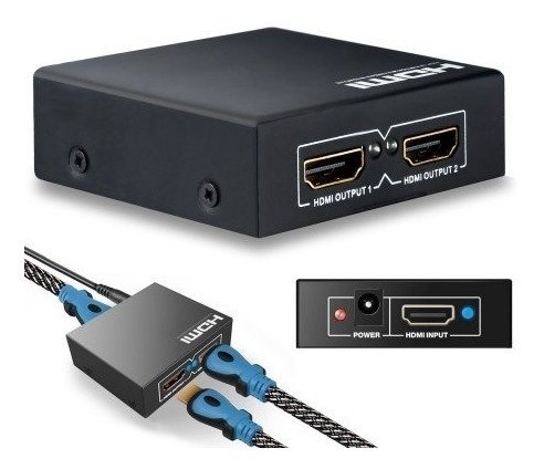 Splitter Hdmi 1 X 2 Salidas - 1080p - Imagen 2