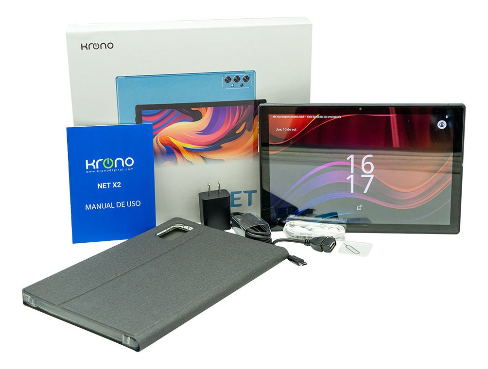 Tablet Net X2 64gb Krono 10 Pulgadas Color Azul Acero - Imagen 4