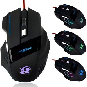 Mouse Gamer T6 2.400 Dpi 6 Botones