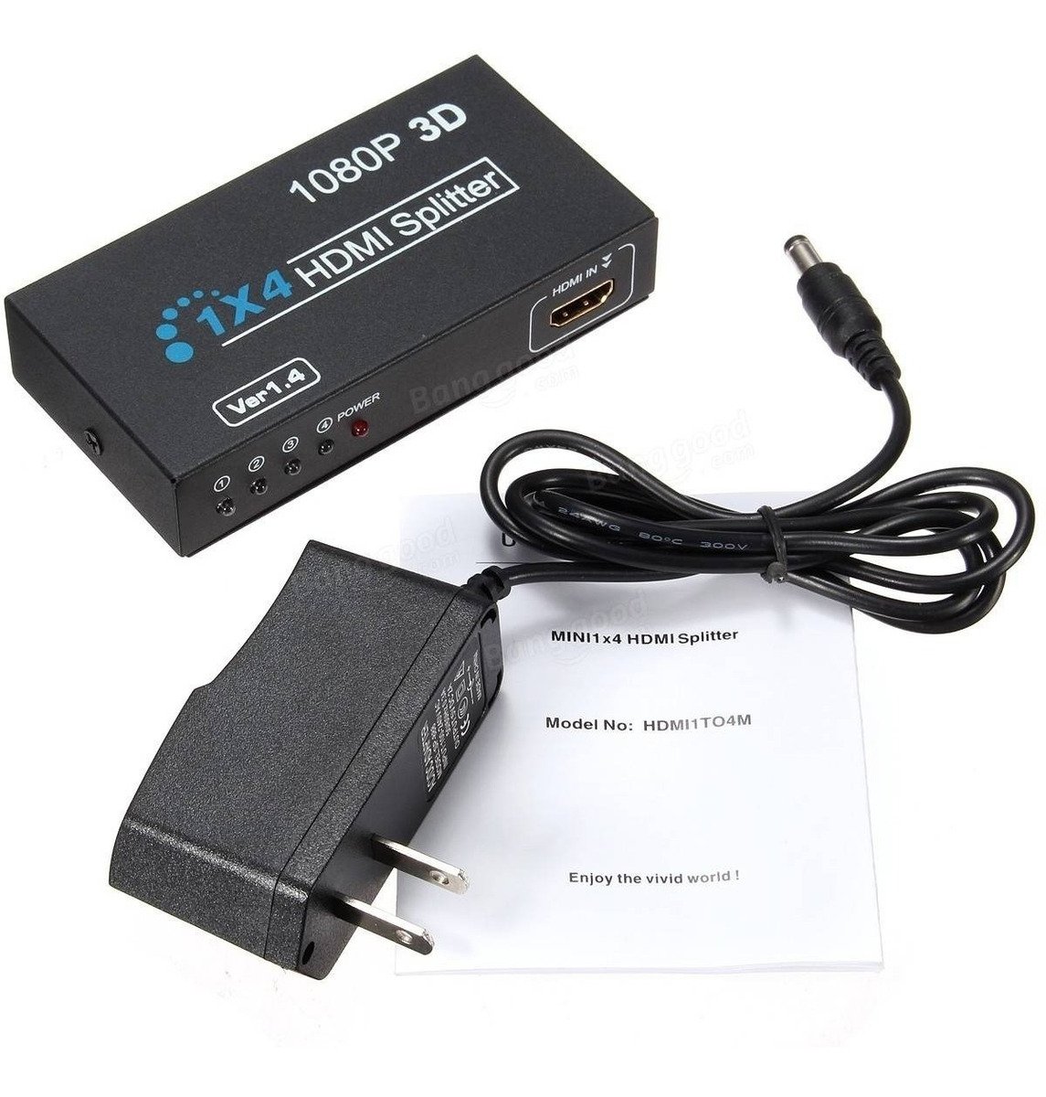 Splitter Hdmi 1 X 4 Salidas 1080p - Imagen 5