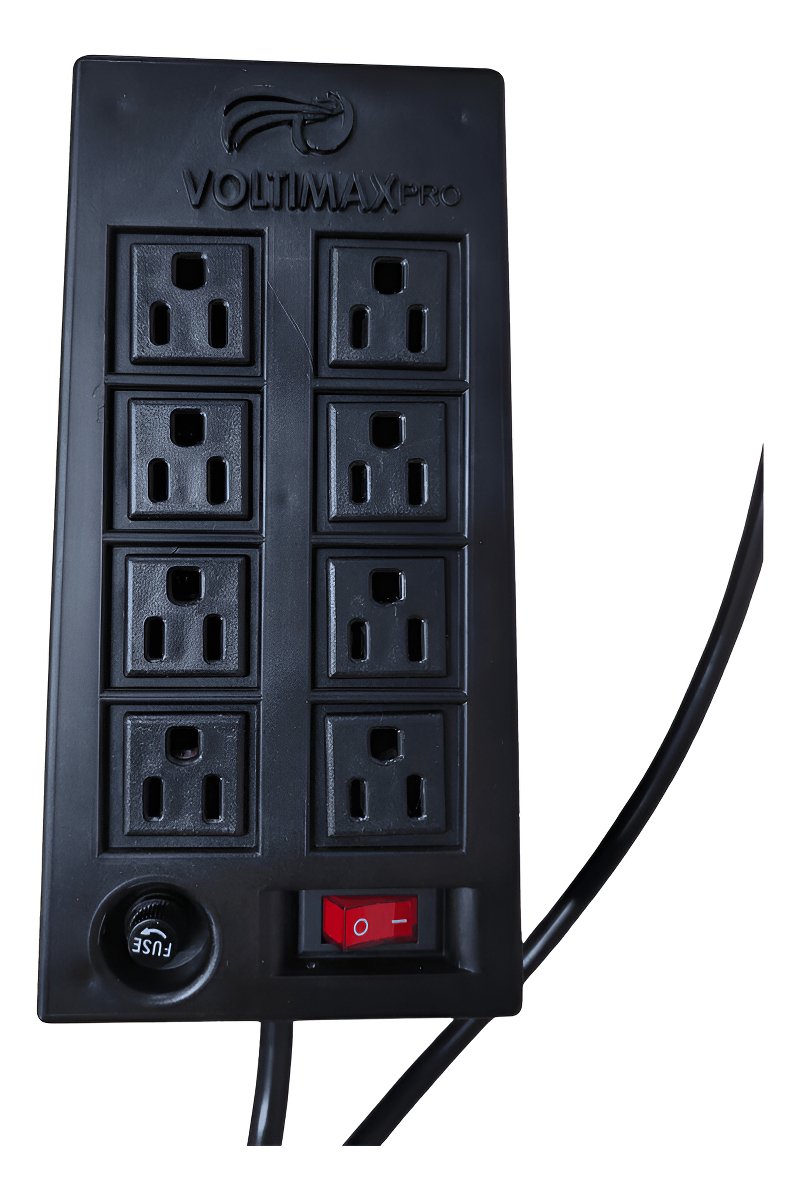 Regulador De Voltaje 1800va Voltimax Pro 8 Tomas Certificado - Imagen 4