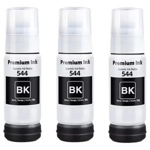 3 Tintas Premium Para Epson 504/544 L1110 L5590 L3250 L3210