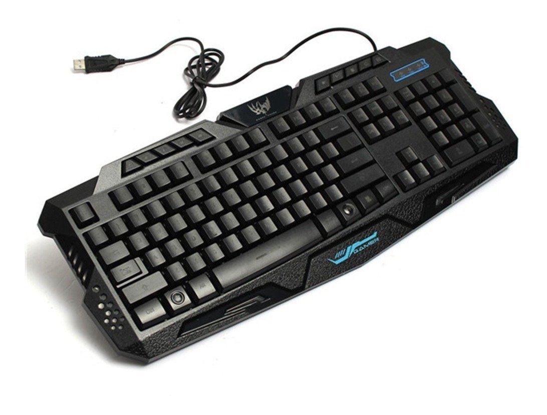 Teclado Gamer Usb Retroiluminado Tricolor M200 - Imagen 4