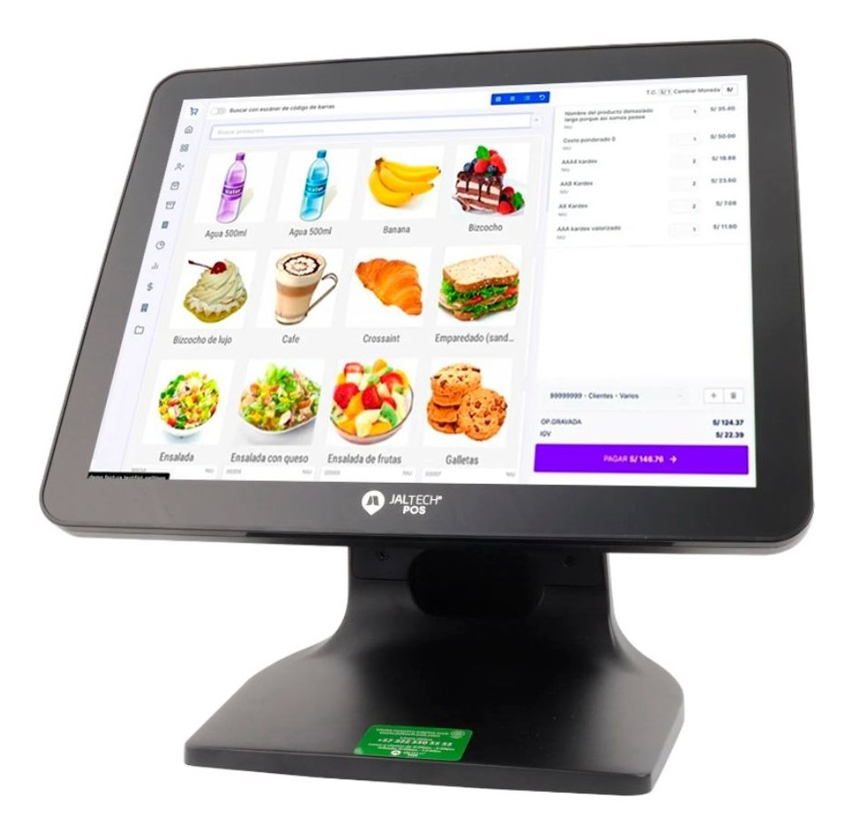 Kit Jaltech Pos 15.6 Táctil Core I3 4gb 128gb Aluminio Kp09 - Imagen 5