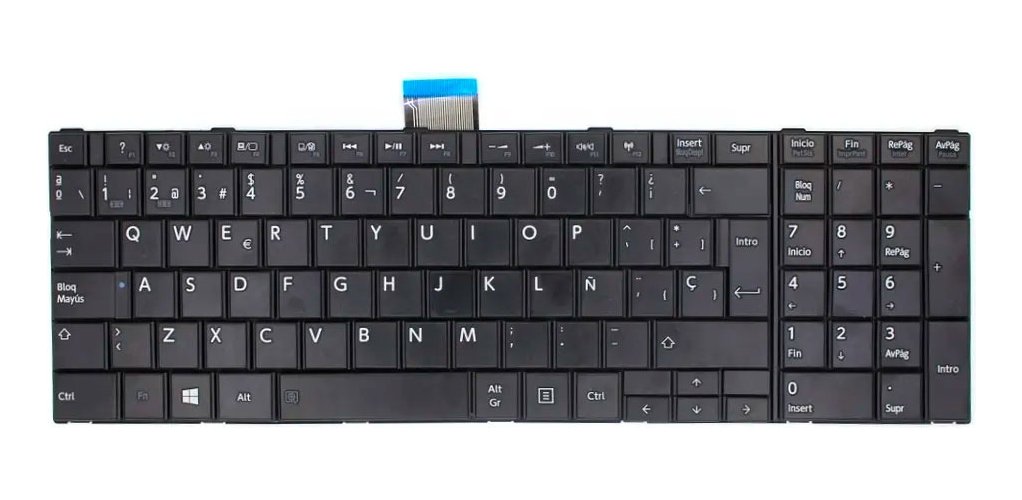 Teclado Para Toshiba Satellite C55d-a5286 - Imagen 2
