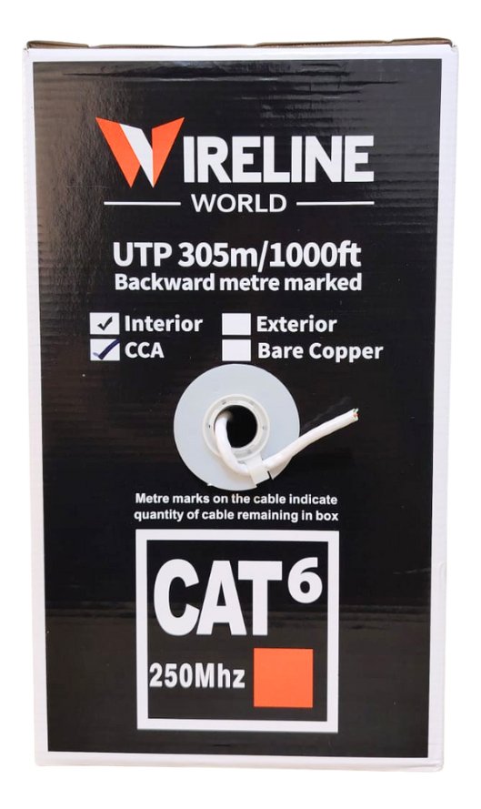 Cable De Red Utp Cat 6 Caja Por 305mts - Imagen 3