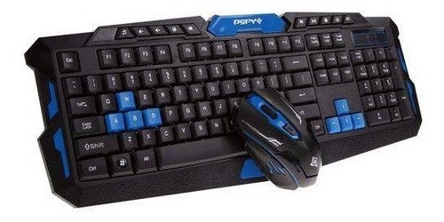 Kit De Teclado Y Ratón Inalámbrico Para Jugadores Hk8100, 1000-1600 Dpi, Teclado, Color Otro - Imagen 2