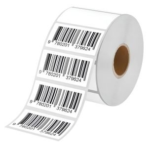 Etiquetas Adhesivas Térmicas 5x2.5cm Directas 1000u Blancas