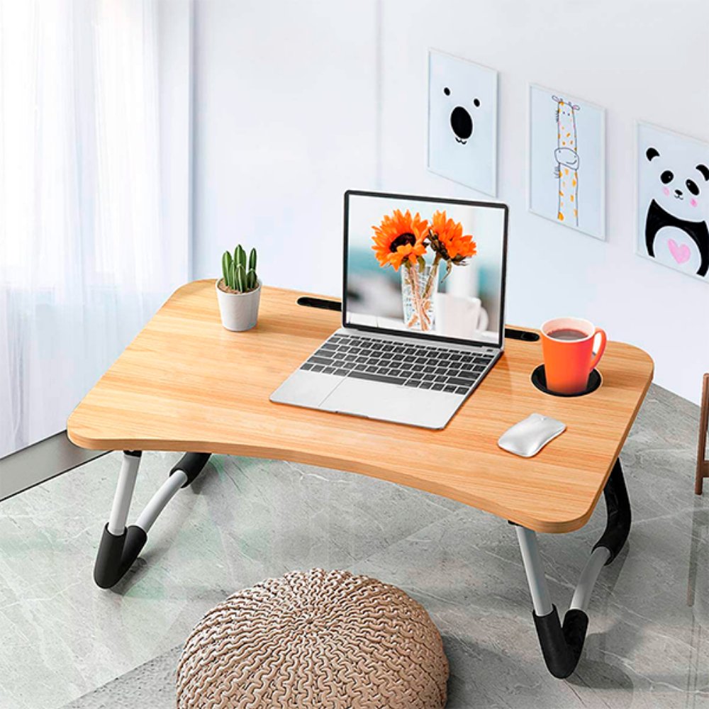 Mesa Jaltech B615 Plegable Para Laptop, Tablet Y Bebidas - Imagen 7