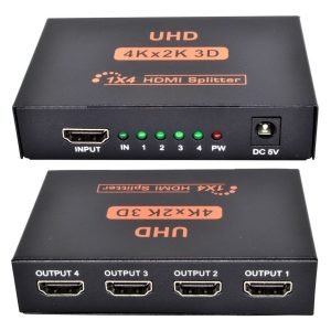 Splitter Hdmi 1 X 4 Salidas 4k - 1080p
