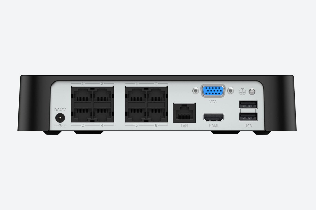 Nvr Tiandy Ak Tc-r3108 Poe 8 Canales Hasta 6pm Hasta 8tb - Imagen 5