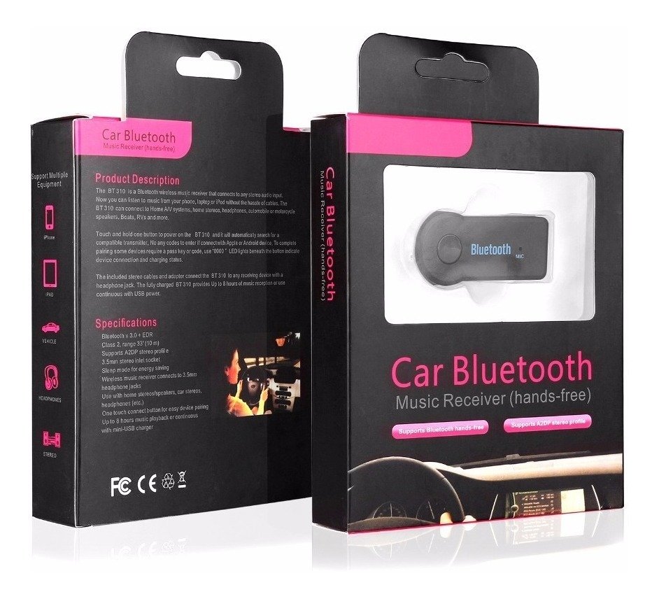 Adaptador Bluetooth Bt310 Manos Libres 3.5mm - Imagen 6