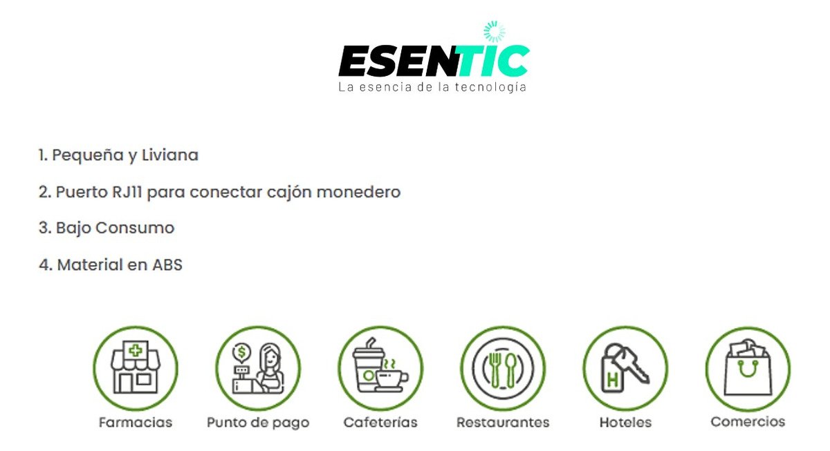 Impresora Térmica Punto De Venta Pos 58mm 586-u (40021) - Imagen 5