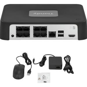 Nvr Tiandy Ak Tc-r3108 Poe 8 Canales Hasta 6pm Hasta 8tb
