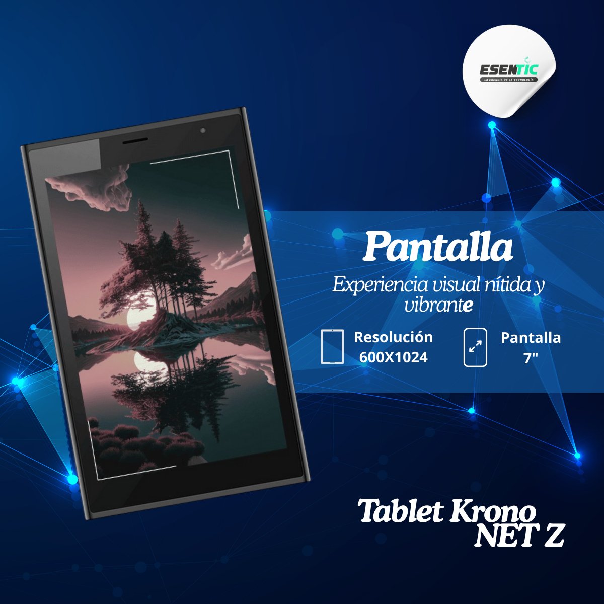 Tablet Krono Net Z Con Batería 3000 Mah Y Pantalla De 7 Hd - Imagen 4