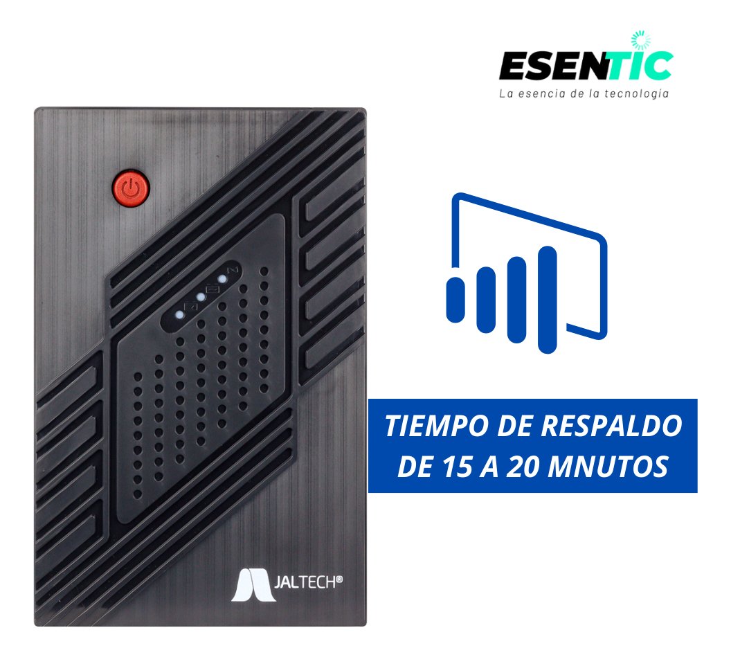 Ups Unidad De Alimentación Ininterrumpida Jaltech 800va - Imagen 2