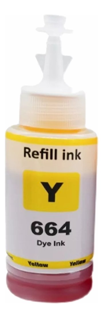 Kit X 5 Tintas Para Epson 664 L210 L395 L495 L555 L355 - Imagen 4