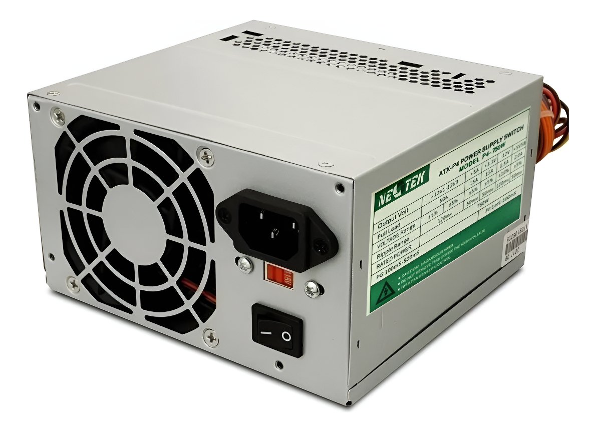 Fuente De Poder 750w Supply One Fan Sata