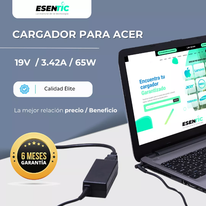 Cargador para computador portatíl Acer Aspire 15 - Imagen 6