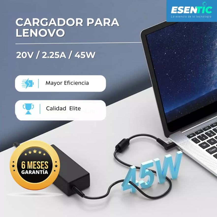 Cargador para computador portatíl Lenovo Yoga 520 - Imagen 9